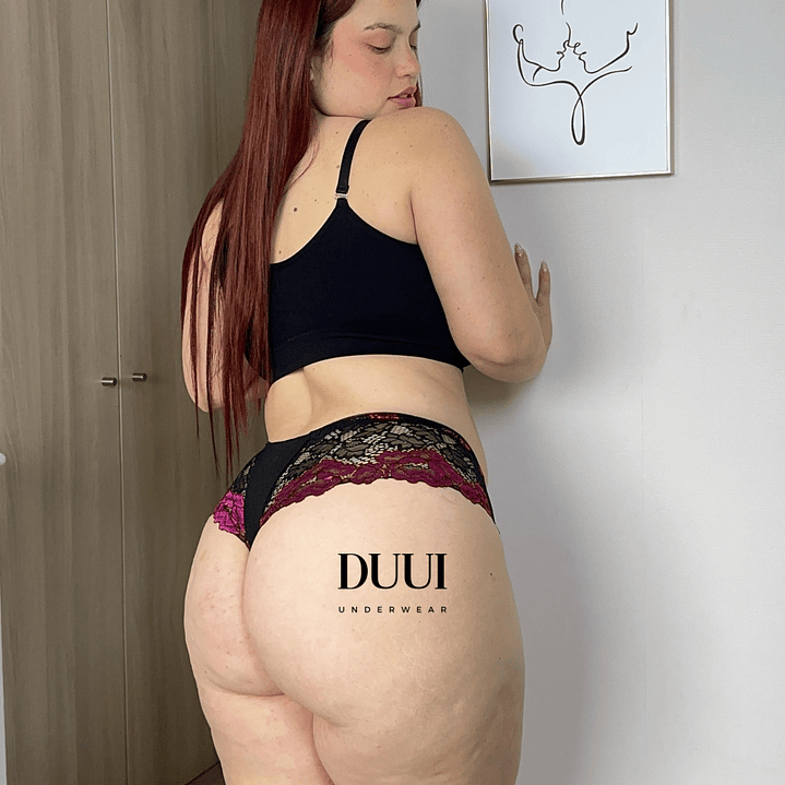 4 COLALESS DE ALGODON Y ENCAJE #323  5