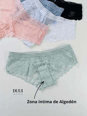 4 CULOTTE DE ENCAJE #109