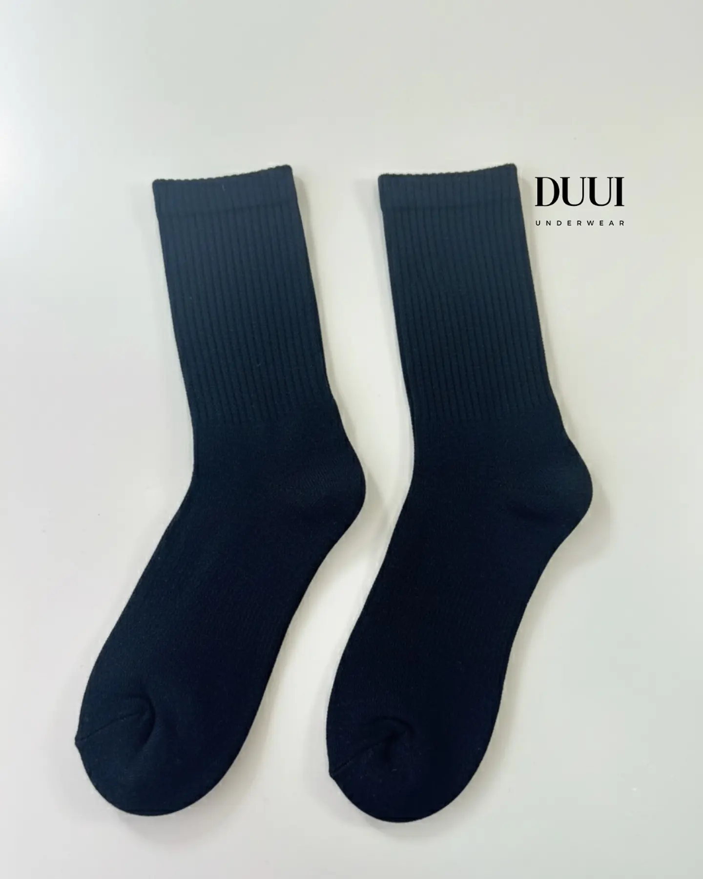 12 PARES DE CALCETINES NEGROS MEDIA CAÑA UNISEX  #332 3