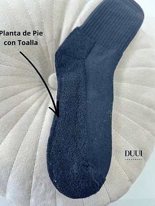 12 PARES DE CALCETINES NEGROS MEDIA CAÑA UNISEX  #332