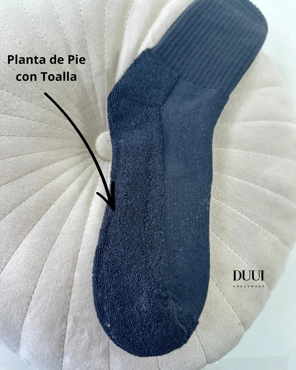 12 PARES DE CALCETINES NEGROS MEDIA CAÑA UNISEX  #332 2