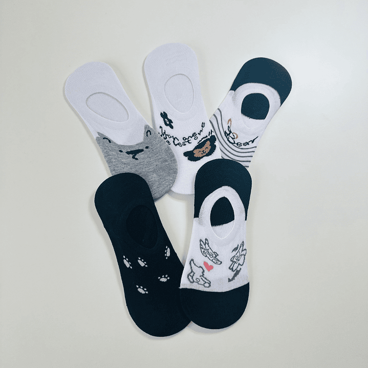 12 PARES DE CALCETINES  INVISIBLE PANCHITA #26 3