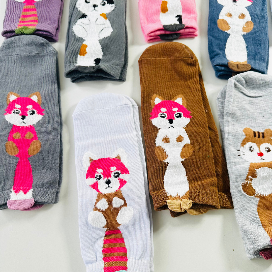 12 PARES DE CALCETINES DISEÑOS #456 3