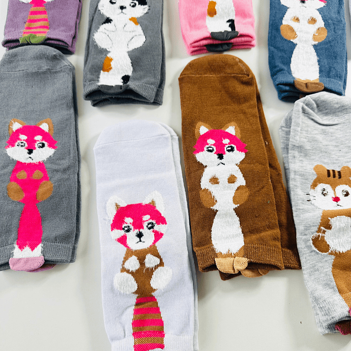 12 PARES DE CALCETINES DISEÑOS #456 3