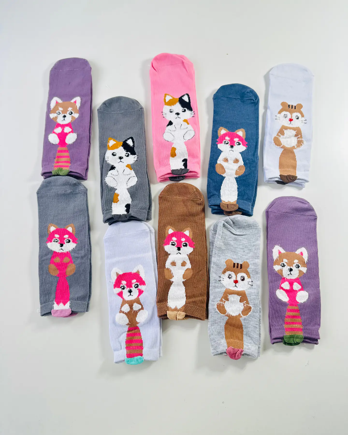 12 PARES DE CALCETINES DISEÑOS #456 4
