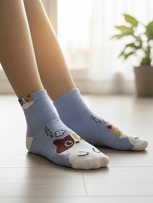 12 PARES DE CALCETINES DISEÑOS #457