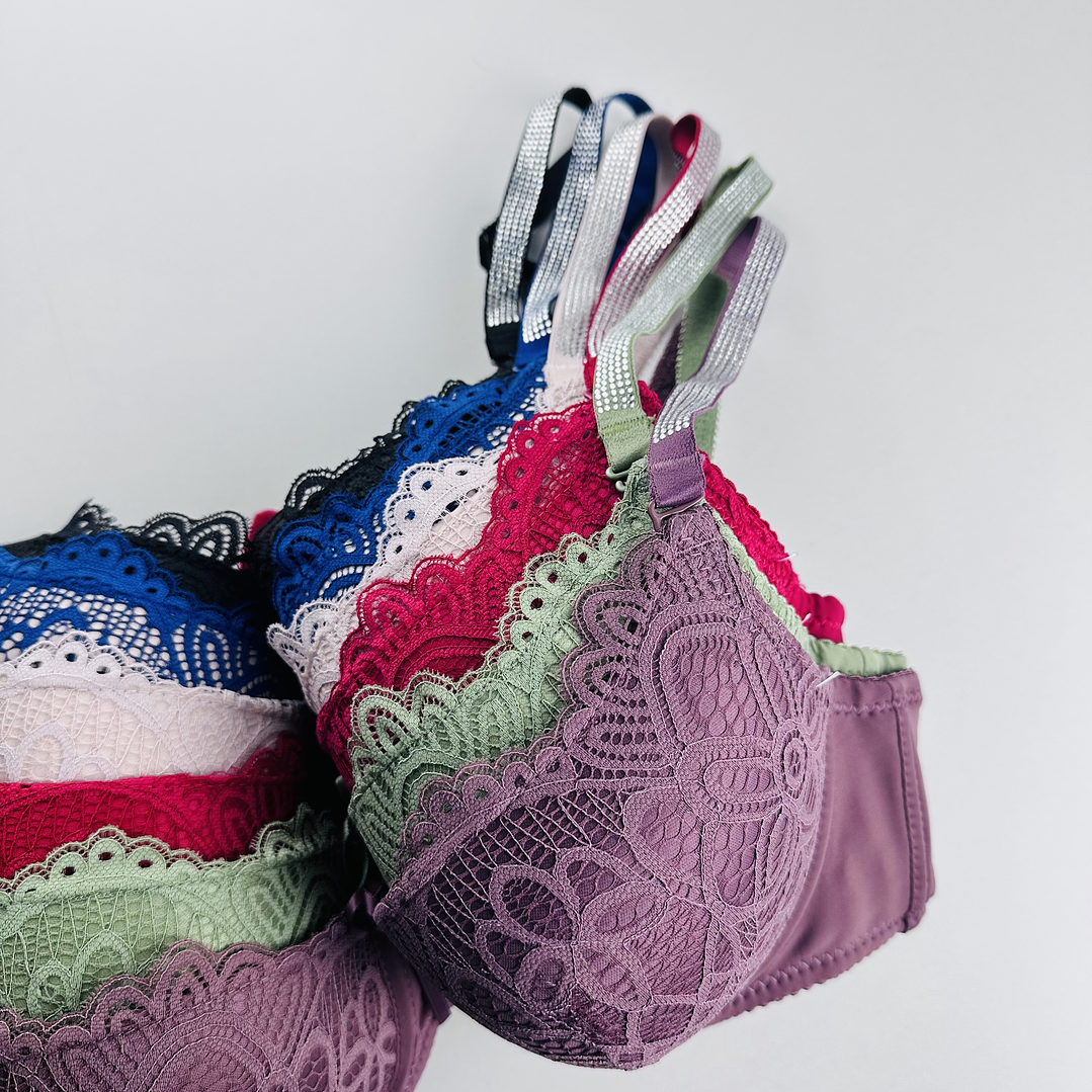 2 SOSTENES ENCAJE Y BRILLO COPA C #1137 3