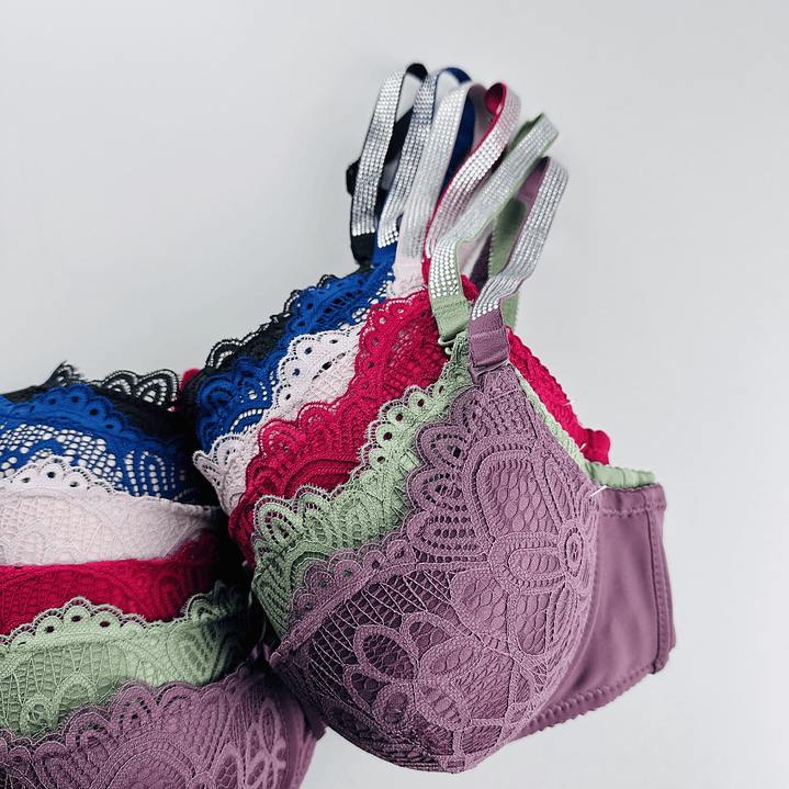 2 SOSTENES ENCAJE Y BRILLO COPA C #1137 3