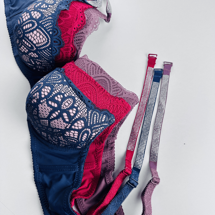 2 SOSTENES ENCAJE Y BRILLO COPA C #1137 6