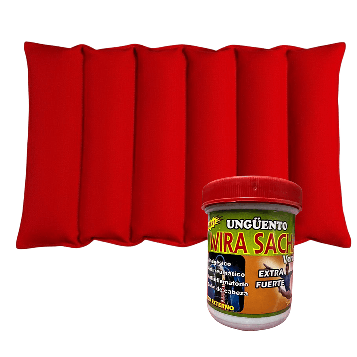 Guatero De Semillas 6 Celdas + Ungüento Para Frotación y Masajes 1