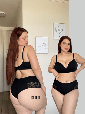 4 COLALESS DE ALGODON Y ENCAJE #214