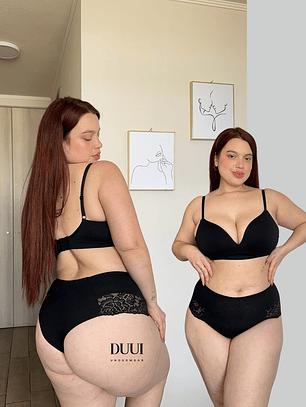 4 COLALESS DE ALGODON Y ENCAJE #214