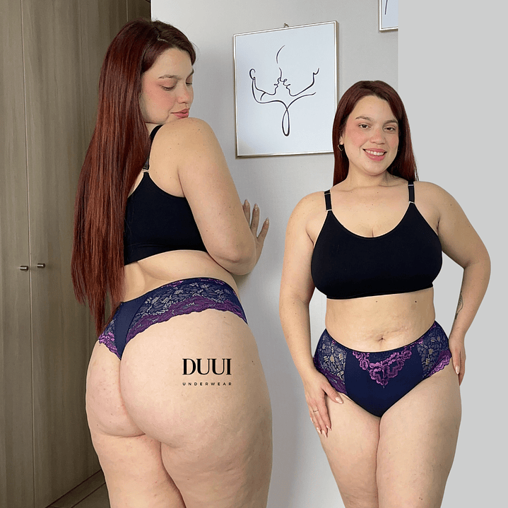 4 COLALESS DE ALGODON Y ENCAJE #323  1