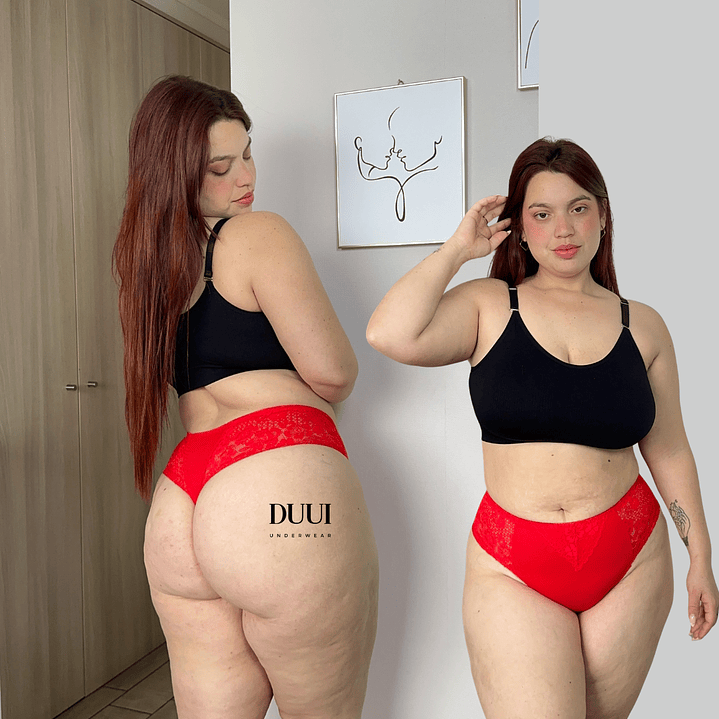 4 COLALESS DE ALGODON Y ENCAJE #424 1