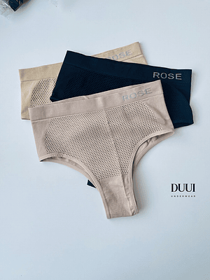 3 BIKINI TIRO ALTO CONTROL DE ABDOMEN #032