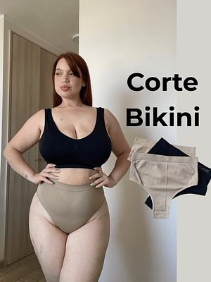 3 BIKINI TIRO ALTO CONTROL DE ABDOMEN #032