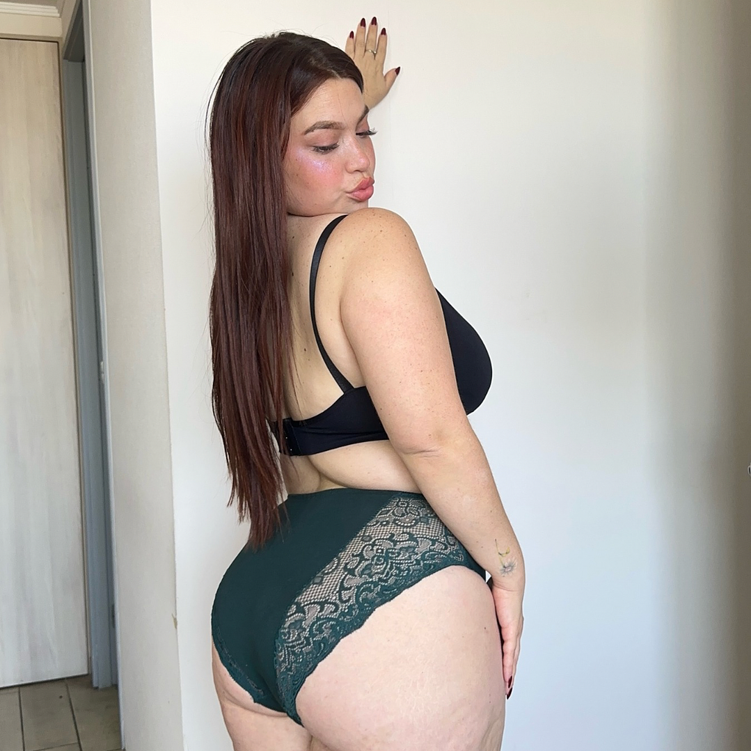 3 CALZONES  DE ALGODON Y ENCAJE #152 4