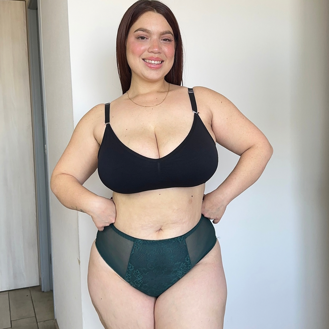 3 CALZONES  DE ALGODON Y ENCAJE #152 3