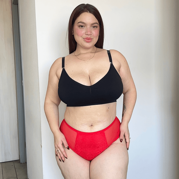 3 CALZONES  DE ALGODON Y ENCAJE #152 8