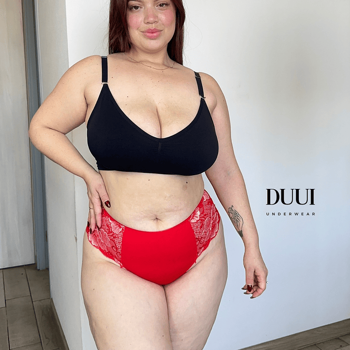 4 COLALESS DE ALGODON Y ENCAJE #727 6