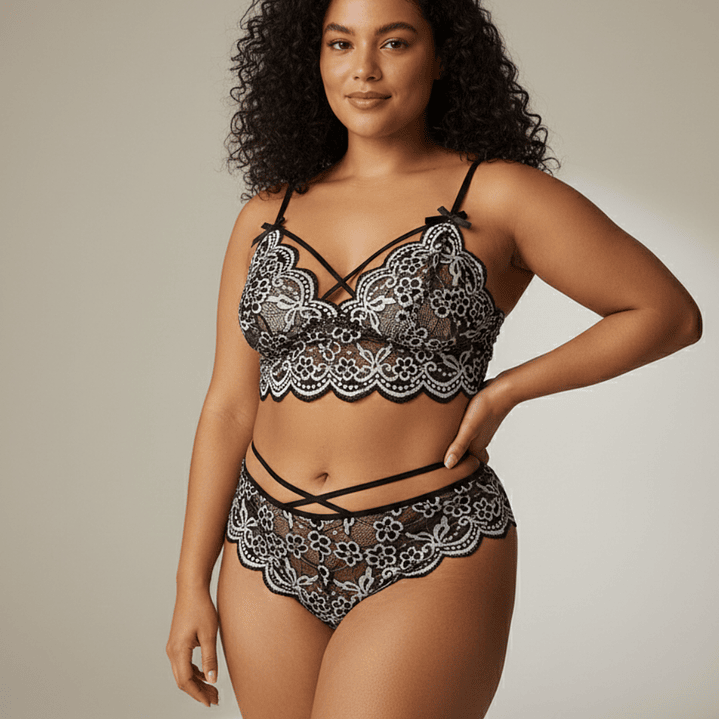 Set de lencería Encaje Sin Arco #445 6