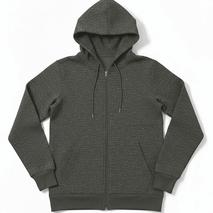 POLERON CANGURO CON CIERRE MICROPOLAR INTERIOR 3