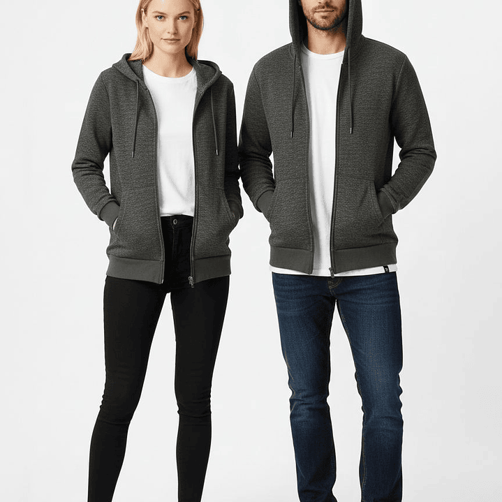 POLERON CANGURO CON CIERRE MICROPOLAR INTERIOR 4