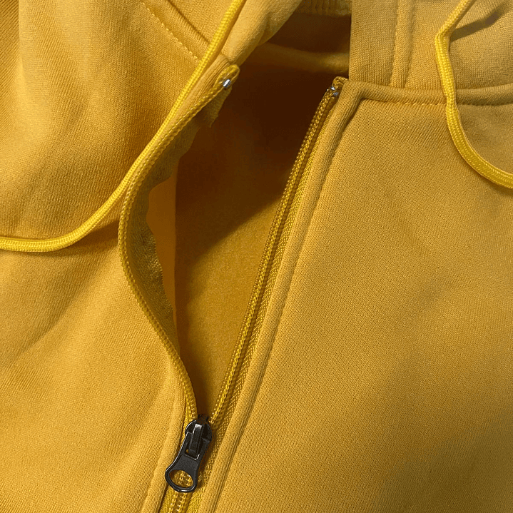 POLERON CANGURO CON CIERRE MICROPOLAR INTERIOR 5