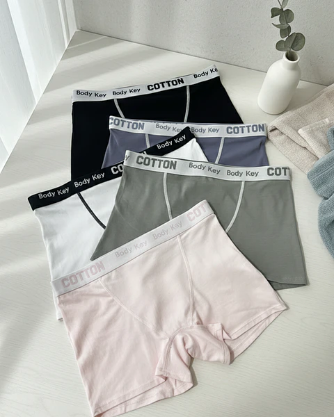 4 Pantaletas Bóxer Femeninos #743