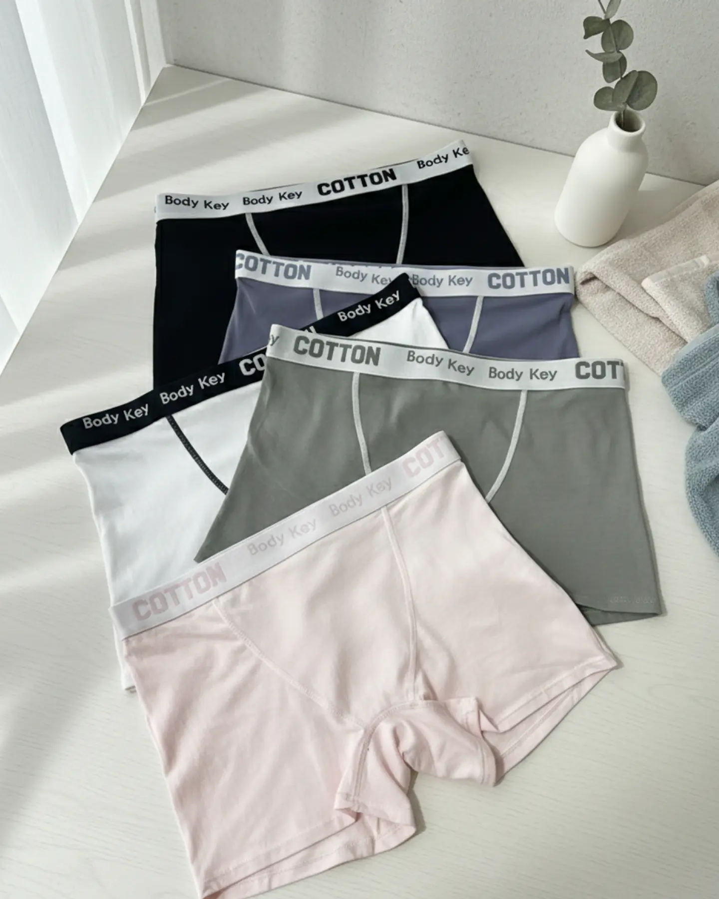 4 Pantaletas Bóxer Femeninos #743 1