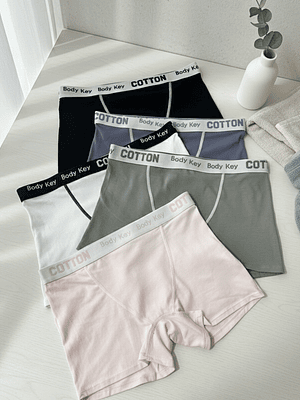 4 Pantaletas Bóxer Femeninos #743