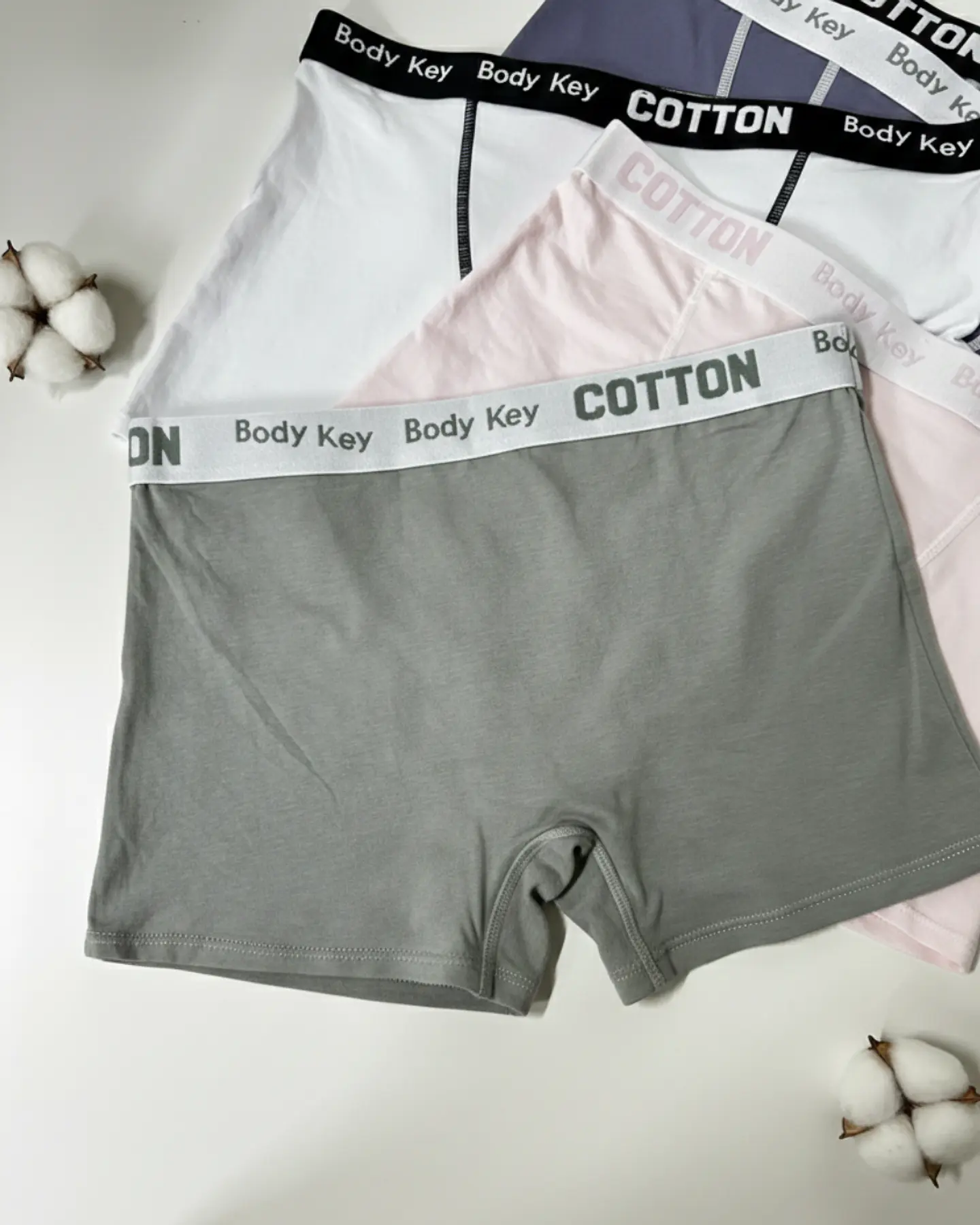 4 Pantaletas Bóxer Femeninos #743 3