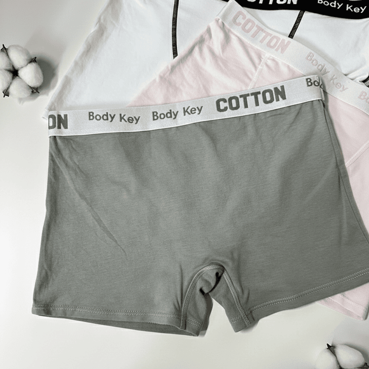 4 Pantaletas Bóxer Femeninos #743 3