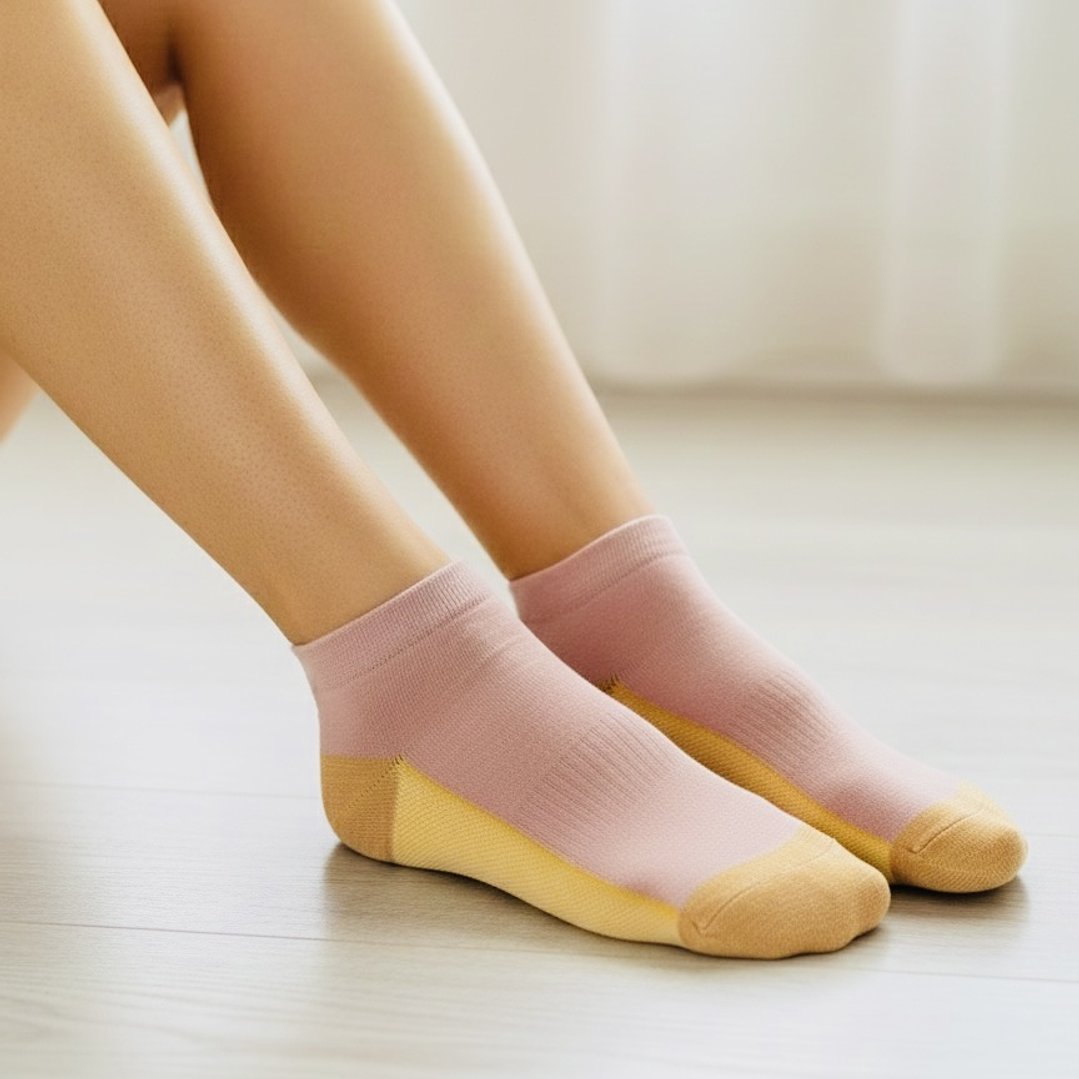 12 pares de calcetines tobilleros Algodón y bambo #22 3