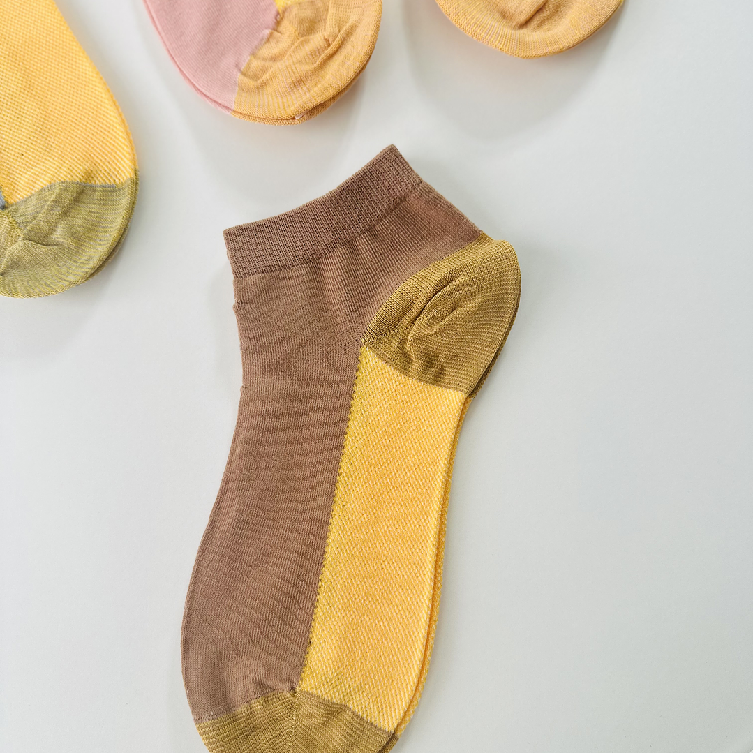 12 pares de calcetines tobilleros Algodón y bambo #22 4