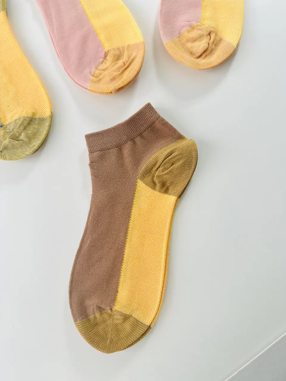 12 pares de calcetines tobilleros Algodón y bambo #22 4