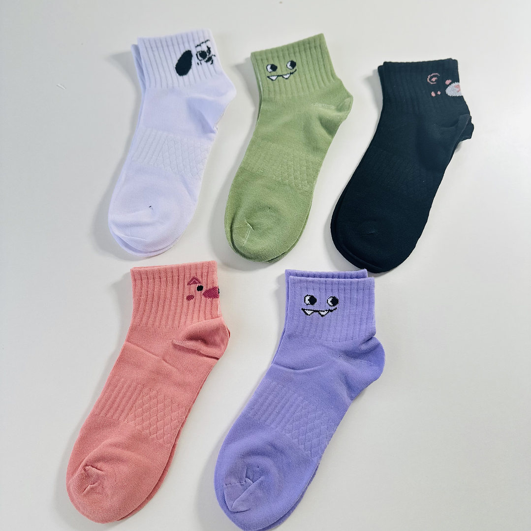 12 pares de Calcetines de algodón #504  1