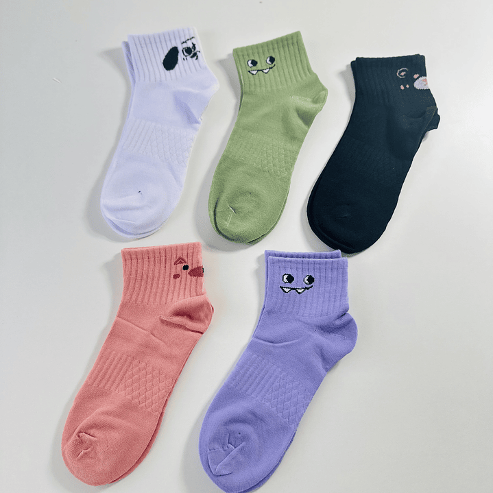 12 pares de Calcetines de algodón #504  1