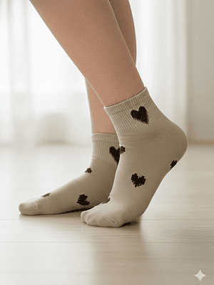 12 pares de calcetines de algodón - bamboo #529