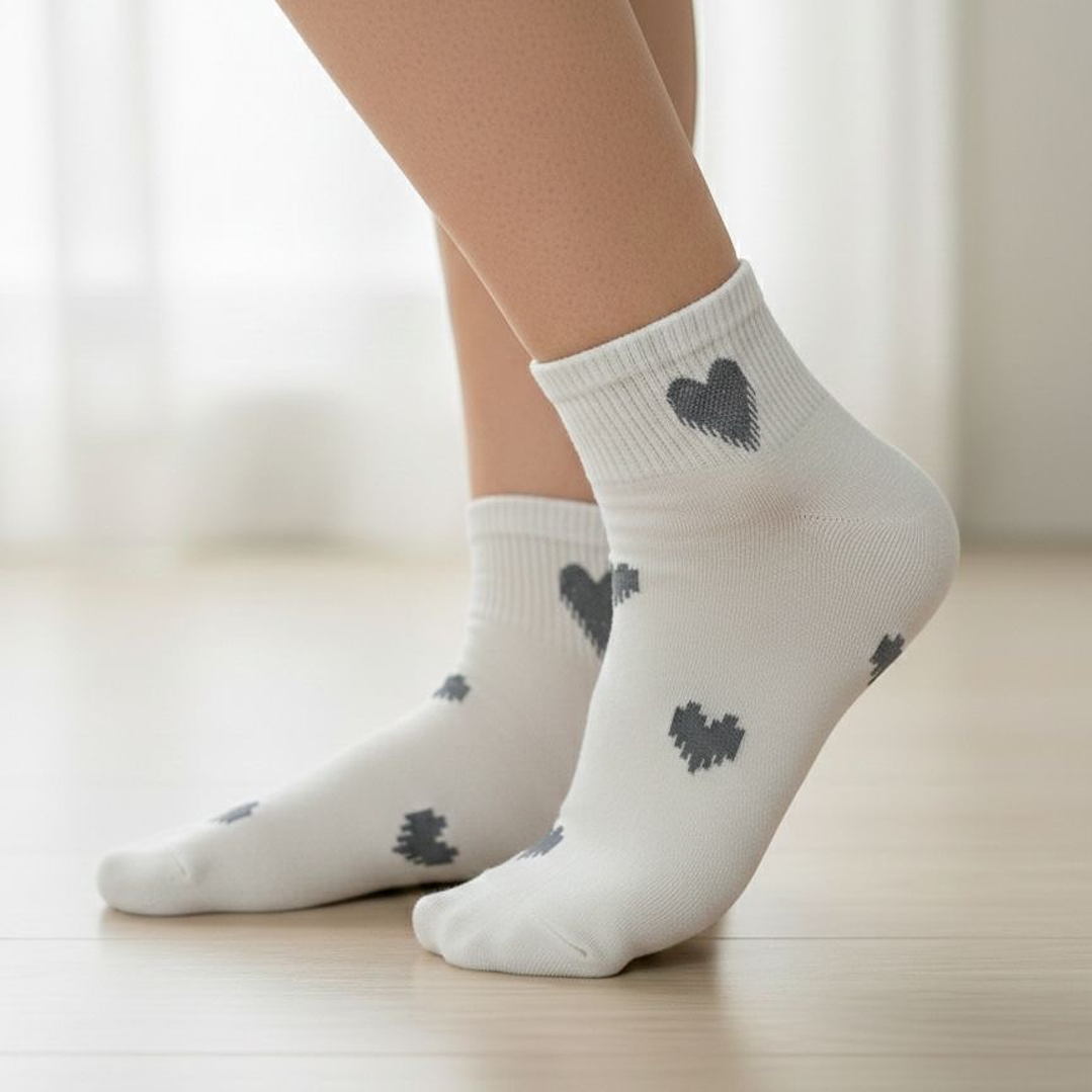 12 pares de calcetines de algodón - bamboo #529 4