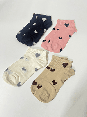 12 pares de calcetines de algodón - bamboo #529