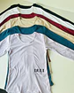 3 Camisetas cuello redondo  Térmicas acanaladas #34 (M-L ) - Miniatura 8