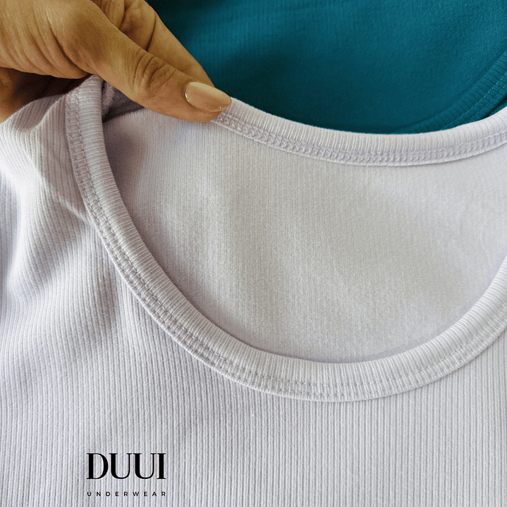 5 Camisetas cuello redondo Térmicas acanaladas #34 4