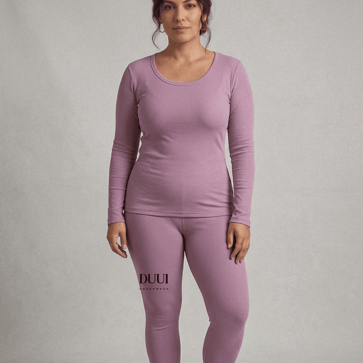 5 Camisetas cuello redondo Térmicas acanaladas #34 7