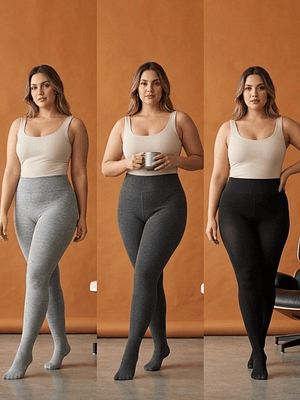 3 Panty  Polar Primera capa Térmica CON PIE #38