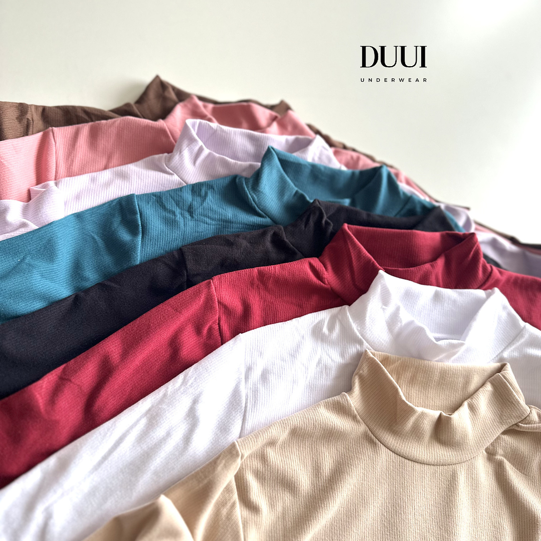 5 Camisetas cuello BEATLE Térmicas acanaladas #35 2