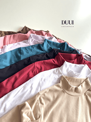 5 Camisetas cuello BEATLE Térmicas acanaladas #35