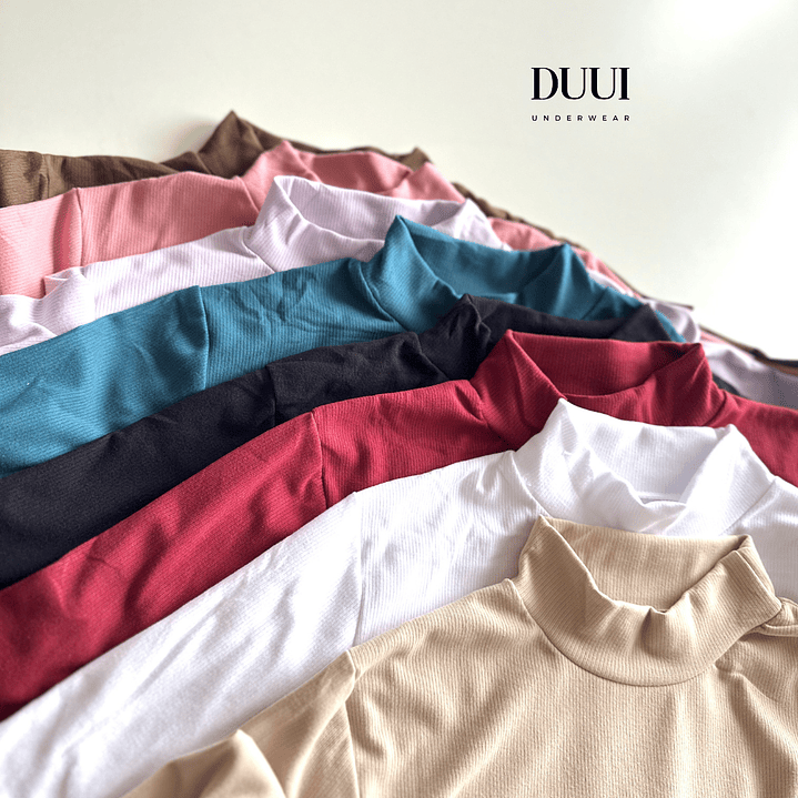 5 Camisetas cuello BEATLE Térmicas acanaladas #35 2