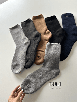 12 Pares de Calcetines SIN COSTURA Cachemira  Interior de Toalla Hombre #41