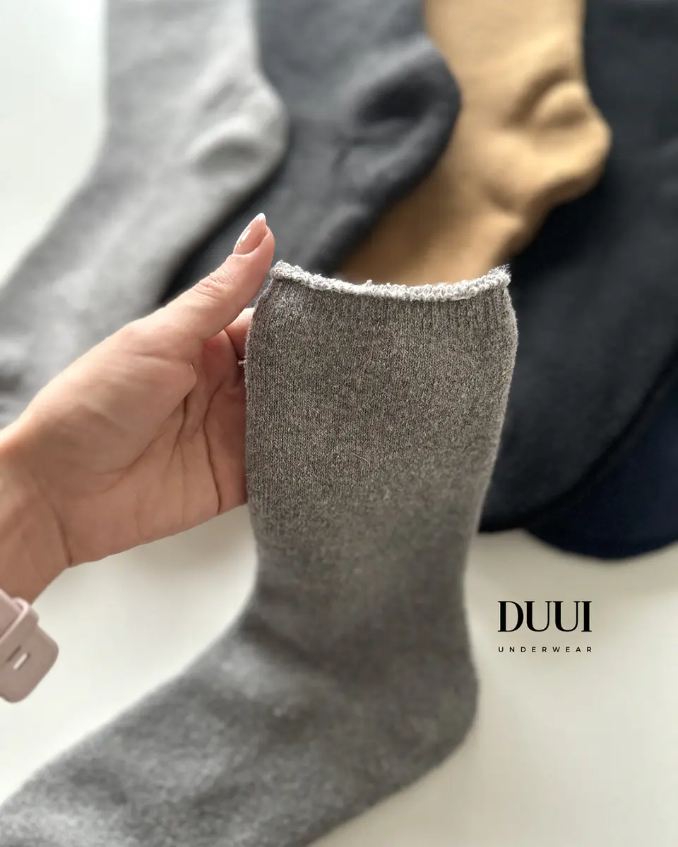 12 Pares de Calcetines SIN COSTURA Cachemira  Interior de Toalla Hombre #41 2